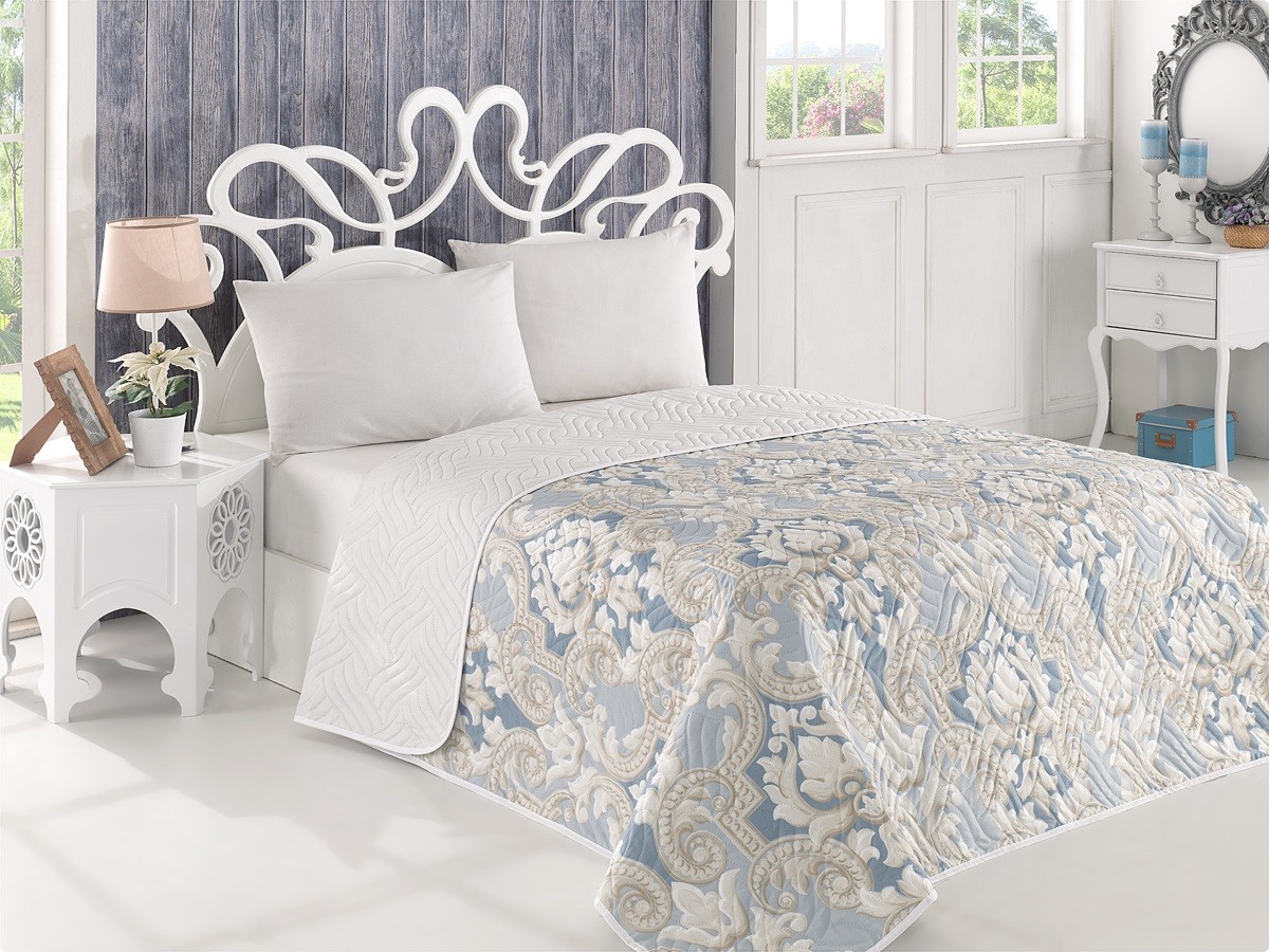 Покрывало стеганое «Karna» (2-спальное, полиэстер, размер 200х220) | Karna