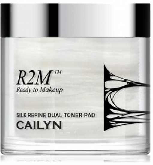 Тоник-подушечки для лица очищающие двусторонние «Silk refine dual toner»