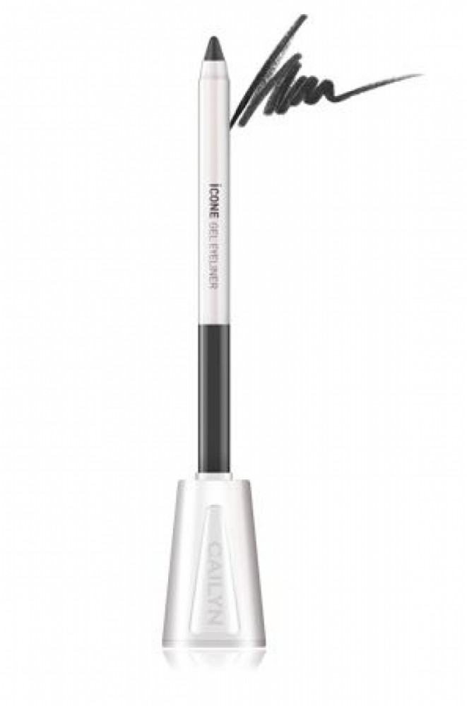 Подводка для глаз гелевая с точилкой «Icone», оттенок Iron | Cailyn