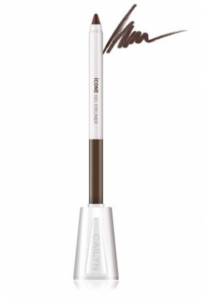 Подводка для глаз гелевая с точилкой «Icone», оттенок Chocolate | Cailyn