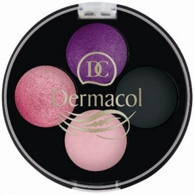 Тени для век, оттенок 4 | Quattro Baked | Dermacol