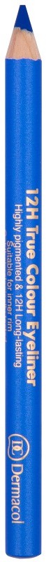 Карандаш для глаз «12H True Colour Eyeliner», оттенок 2 Electric Blue | Dermacol