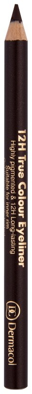 Карандаш для глаз «12H True Colour Eyeliner», оттенок 6 Dark Brown | Dermacol