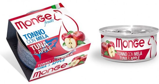 Корм для кошек Fruits «Кусочки тунец с яблоком»