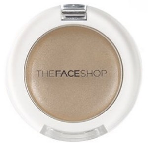 Тени для век «Single Shadow Cream», оттенок BE01 Кремово-бежевый | The Face Shop