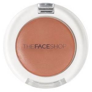 Тени для век «Single Shadow Cream», оттенок OR01 Кремово-оранжевый | The Face Shop