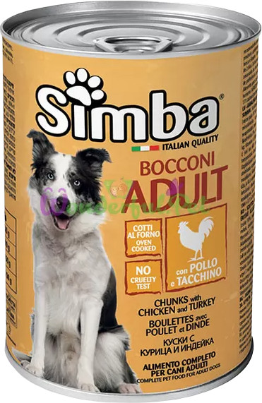 Корм для собак Simba «Кусочки с курицей и индейкой» | Simba | Monge