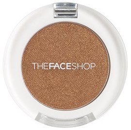 Тени для век «Single Shadow Shimmer», оттенок BR01 Город Эмбер | The Face Shop
