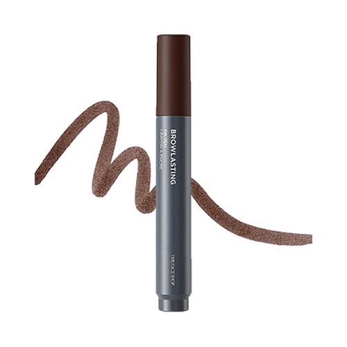 Тинт-карандаш для бровей «Ink Pen», оттенок 02 Brown | Browlasting | The Face Shop