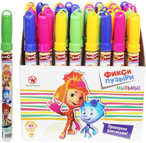 Мыльные пузыри «Фиксики», 60 мл