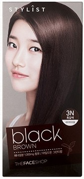 Краска для волос «Silky Hair Color Cream», оттенок 3N Black Brown
