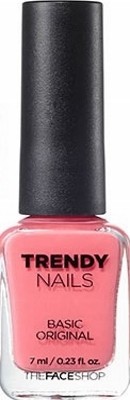 Лак для ногтей «Basic Original», оттенок PK101 | Trendy Nails | The Face Shop