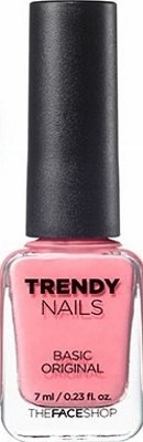Лак для ногтей «Basic Original», оттенок PK102 | Trendy Nails | The Face Shop