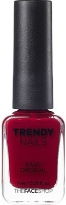 Лак для ногтей «Basic Original», оттенок RD303 | Trendy Nails | The Face Shop