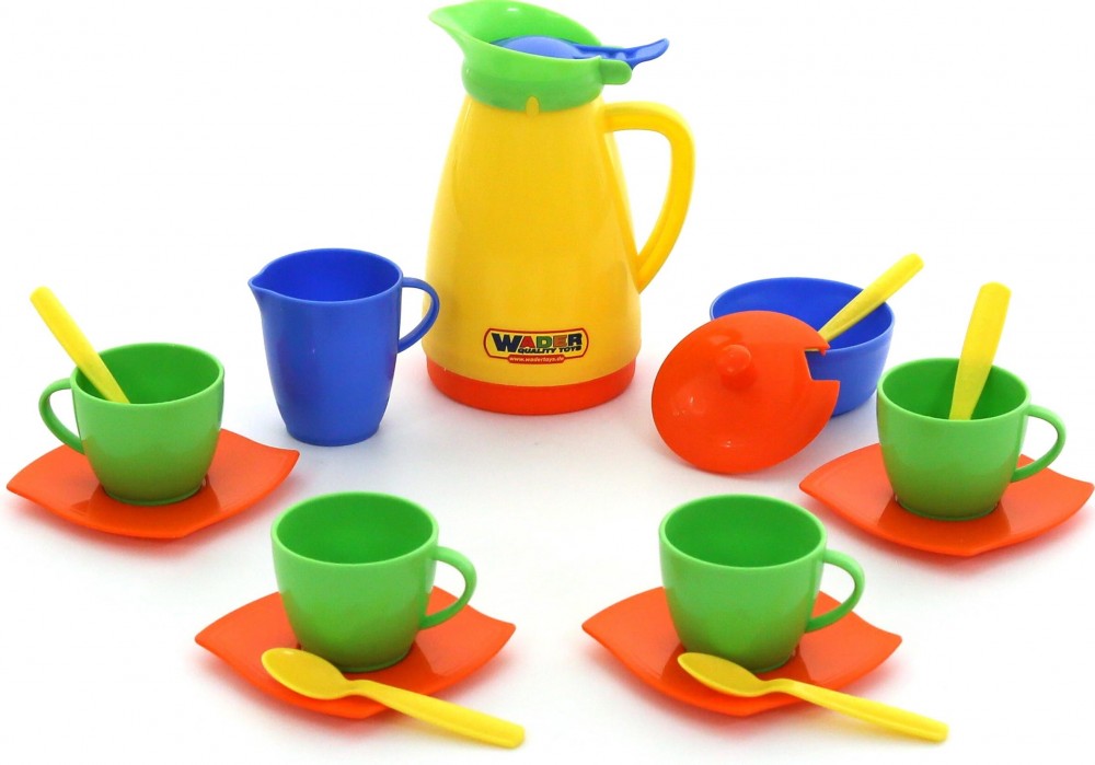 Набор детской посуды «Алиса» на 4 персоны | Алиса | Полесье