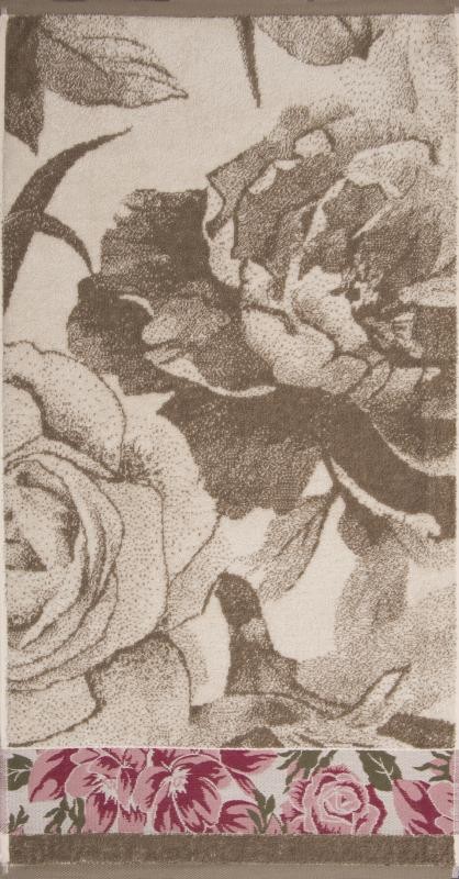 Полотенце махровое пестротканое «Neo-vintage peonia» (Cleanelly, 50х90) | Neo-vintage peonia | ДМ Текстиль