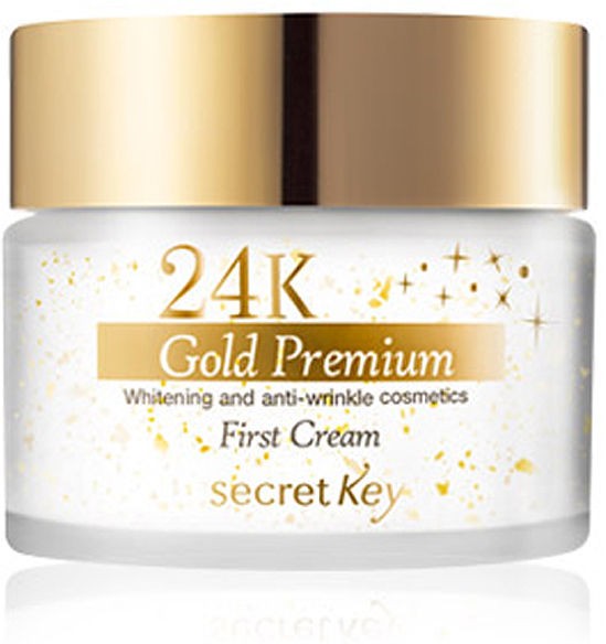 Крем для лица с частицами золота | 24K Gold Premium | Secret Key