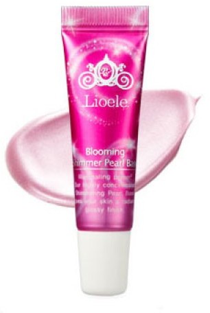 Миниатюрный шиммер-база «Жемчужная», оттенок Бледно-розовый | Lioele