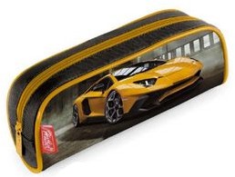 Пенал мягкий, на молнии | Sport car | Hatber