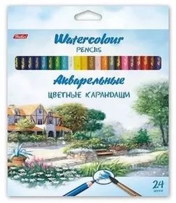 Карандаши цветные «Пейзаж», 24 цвета