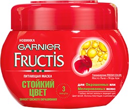 Маска для волос питающая «Стойкий цвет»