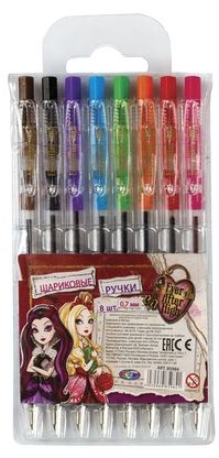 Набор шариковых ручек, 8 цветов | Ever After High | Centrum