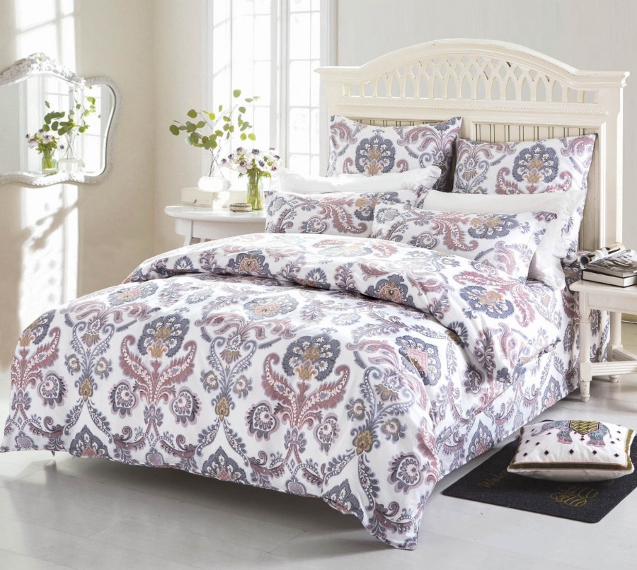 Комплект постельного белья (семейный, поплин, 2 наволочки 70х70) | Сайлид-текстиль