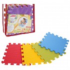 Детский коврик-пазл «Радуга» (мягкий), 9 элементов