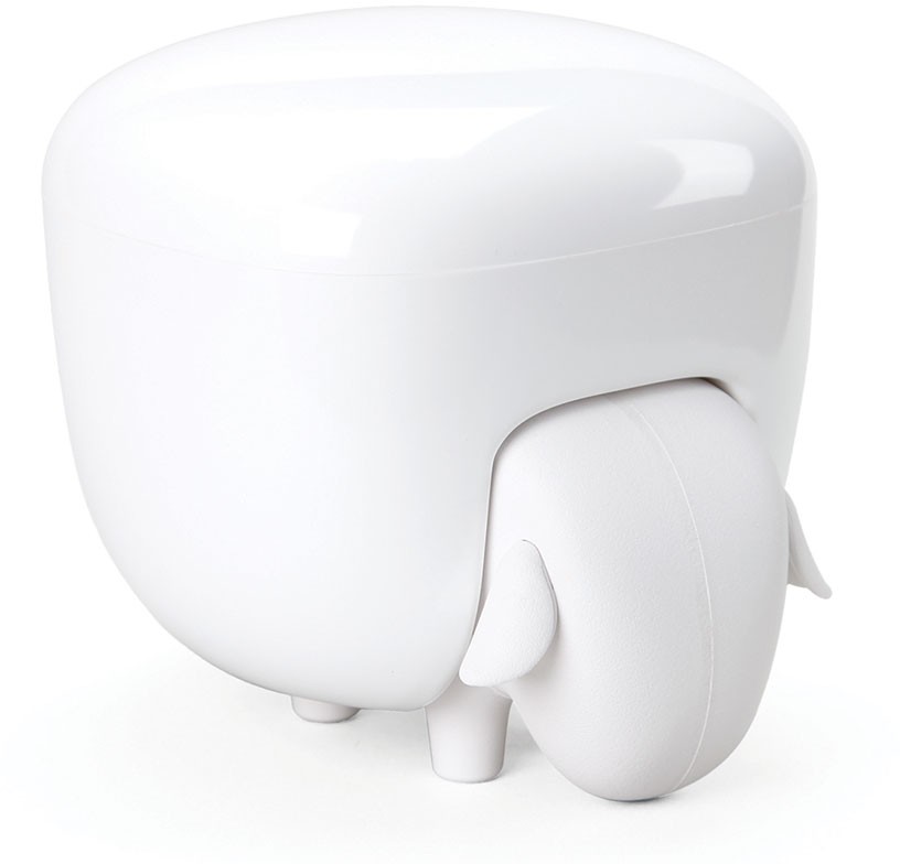 Держатель для ватных дисков (белый) | Sheep | Qualy