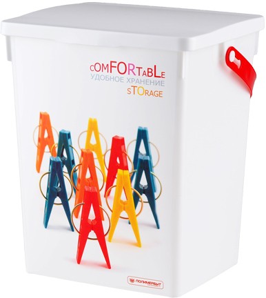 Контейнер для прищепок (5 л) | Полимербыт