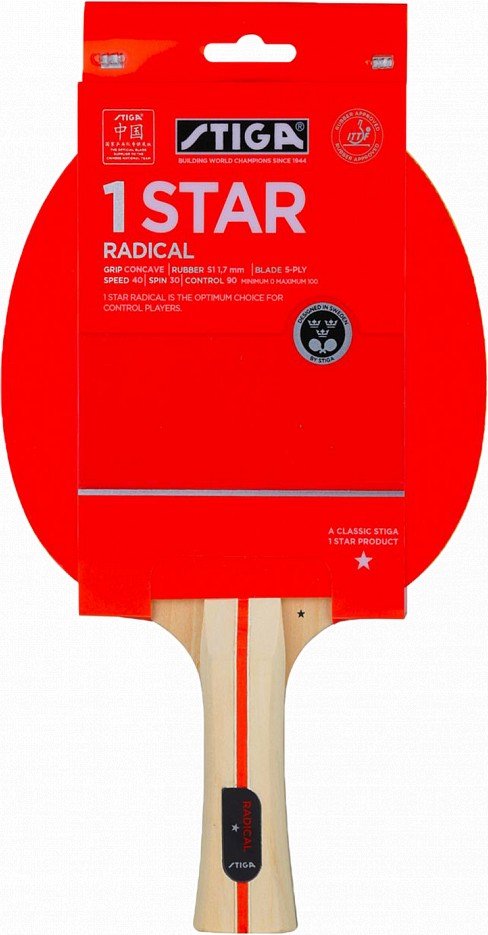 Ракетка для настольного тенниса Radical 1* | Stiga