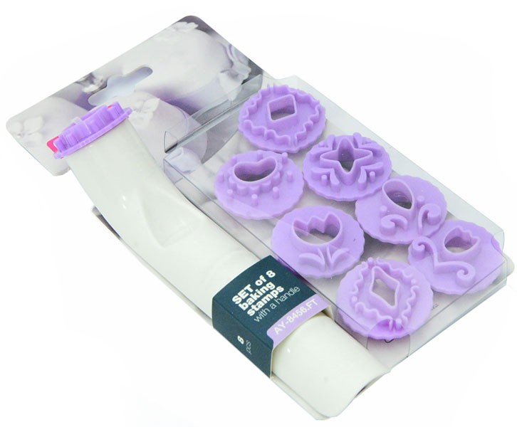 Набор из 8 штампиков для выпечки | Fissman