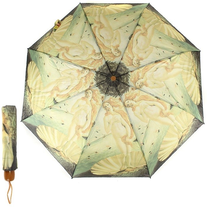 Зонт женский «Картина», механика, 3 сложения | Картина | Toprain