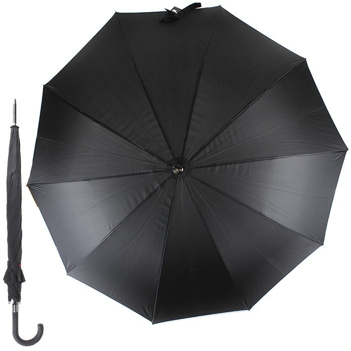 Зонт-трость мужской, полуавтомат | Toprain