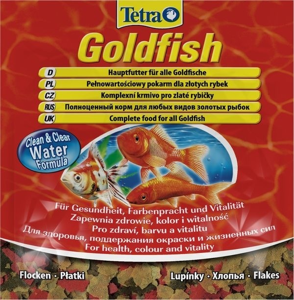 Корм в хлопьях для всех видов золотых рыб | Goldfish | Tetra