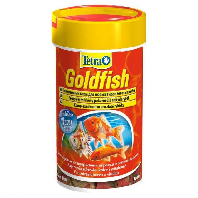 Корм в хлопьях для всех видов золотых рыб | Goldfish | Tetra