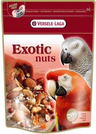 Лакомство для крупных попугаев «Exotic Nuts» с орехами (750 г)