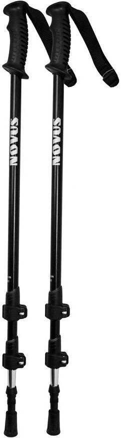 Треккинговые палки NTP-01 black (65-135 см) | Novus
