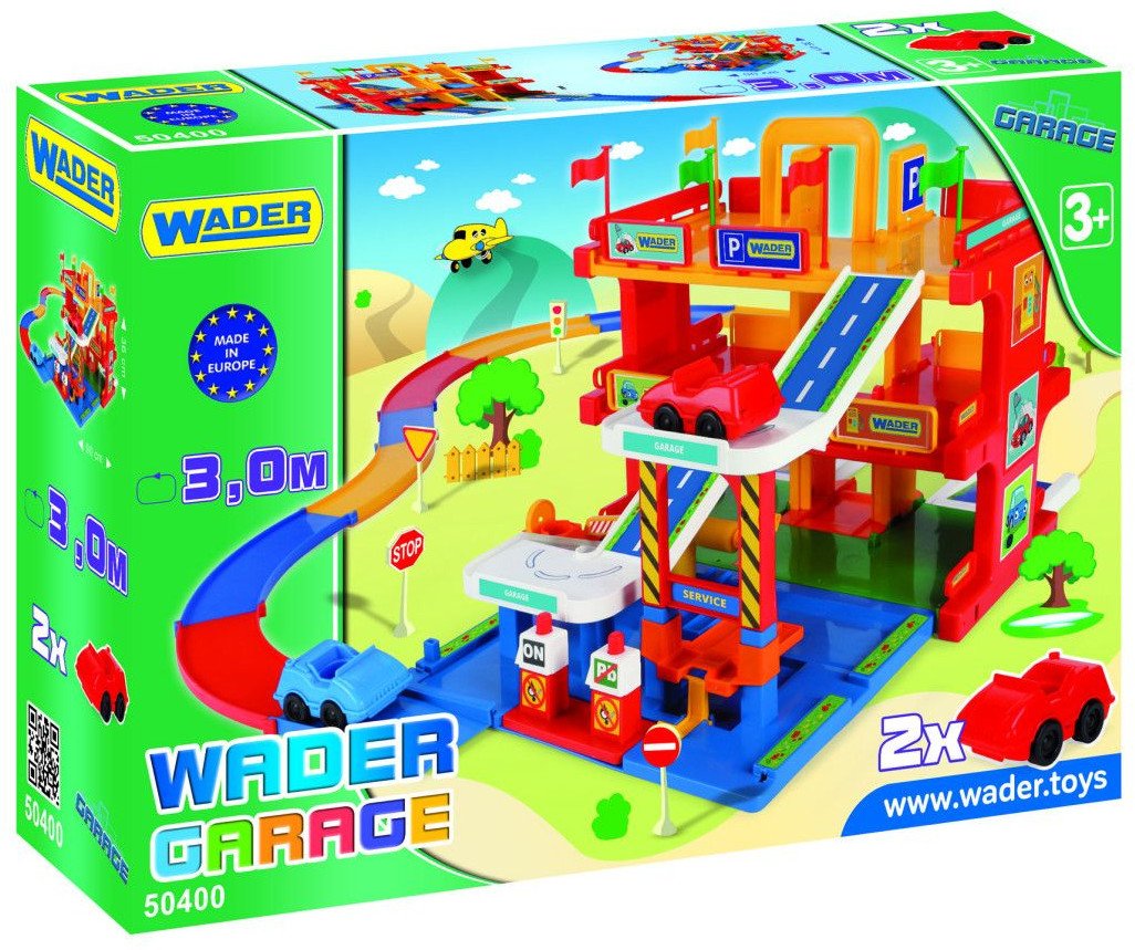 Игровой набор «Гараж c дорогой» | Wader