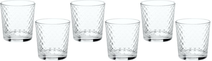 Набор низких стаканов «Кристалл» 250 мл, 6 шт | ОСЗ