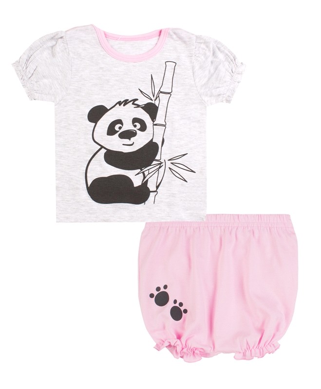 Комплект для девочек | Панда | Апрель