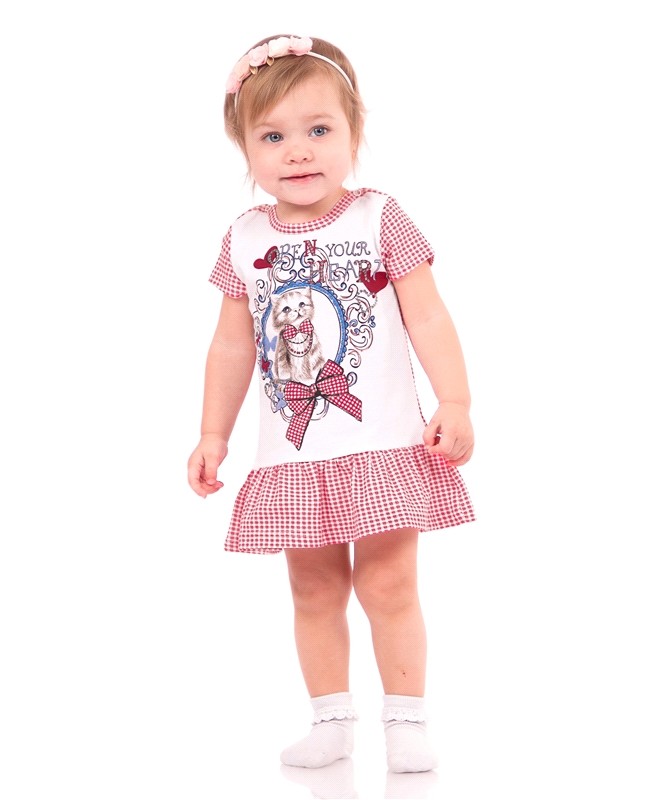 Платье для девочек | Вертихвост | Апрель