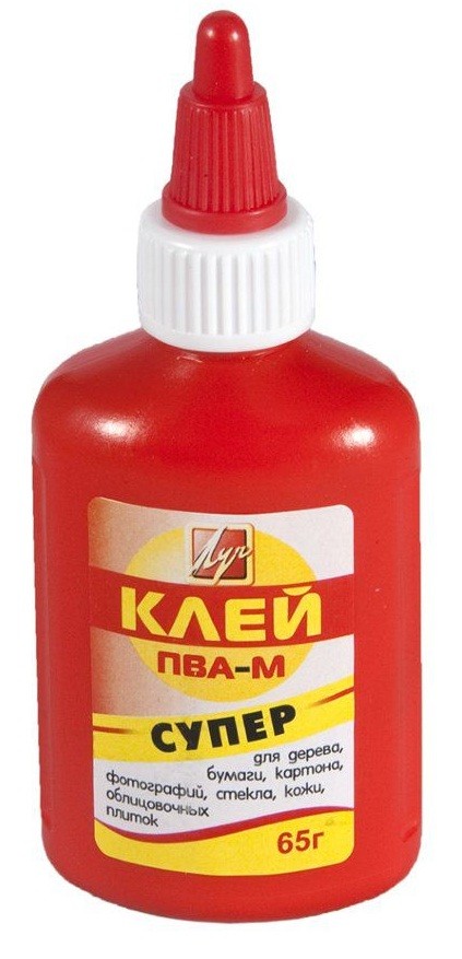 Клей ПВА-М «Супер» (65 г) | Луч