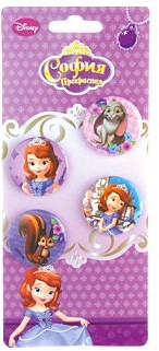 Набор значков «София и ее друзья» | София Прекрасная | Daisy Design