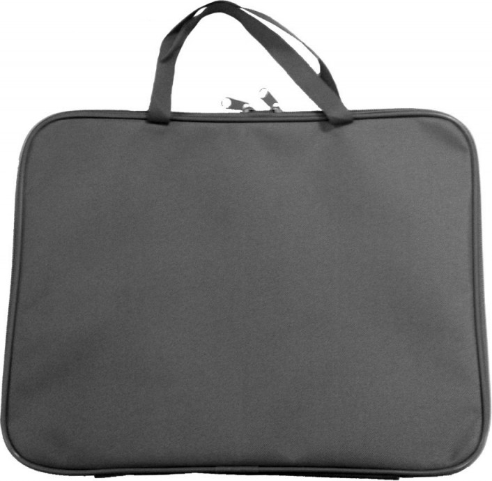 Папка менеджера с ручками (серая) | Проф-Пресс