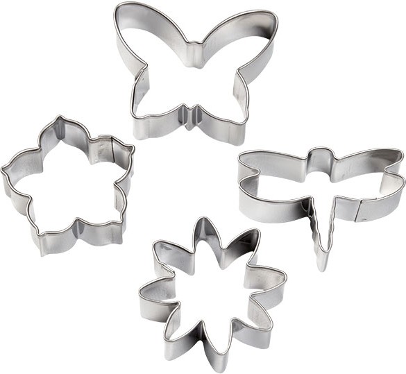 Набор листов и форм для вырезания «Цветы в саду» (7 предметов) | Wilton