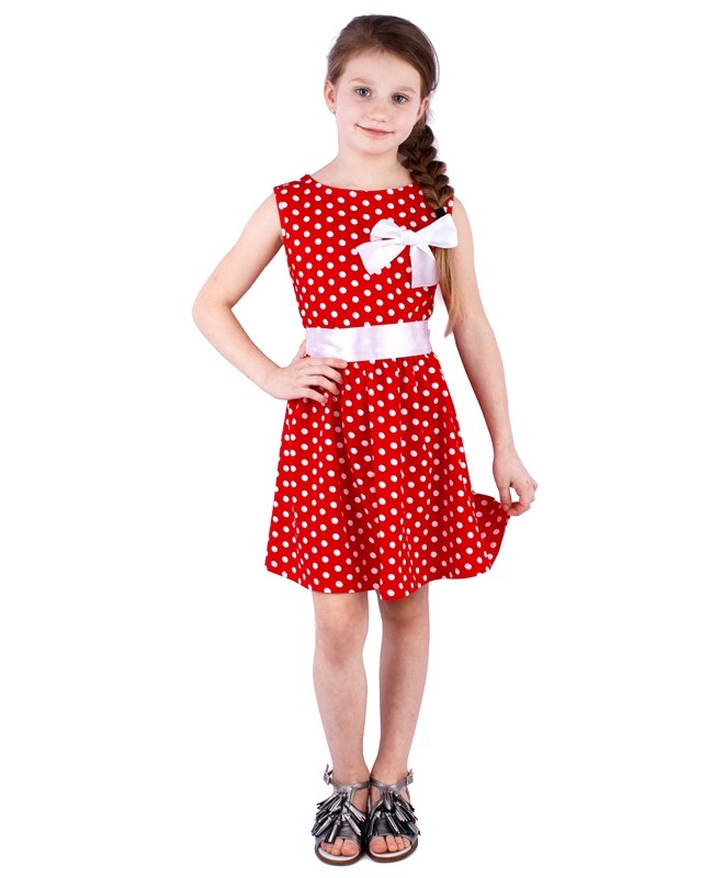 Платье для девочек | Летний блюз | Апрель