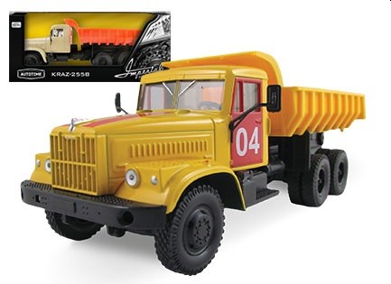 Металлическая машинка Kraz-256B «Аварийная служба»
