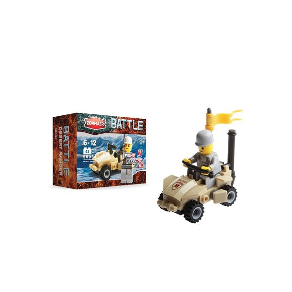 Конструктор Battle - Desert Ranger, 43 детали | Zormaer