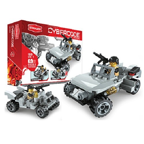 Конструктор Cybercode - Flash Avenger, 78 деталей | Zormaer